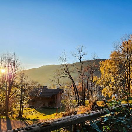 Appartement Logement A Megeve Avec Jardin Extérieur photo