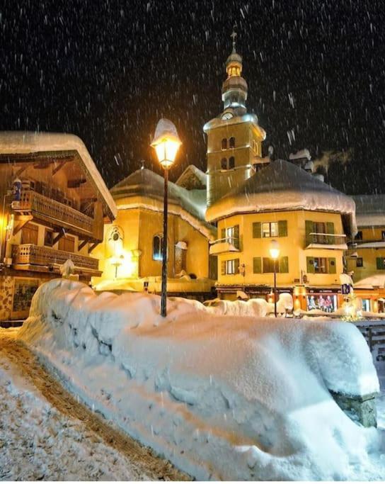 Appartement Logement A Megeve Avec Jardin Extérieur photo