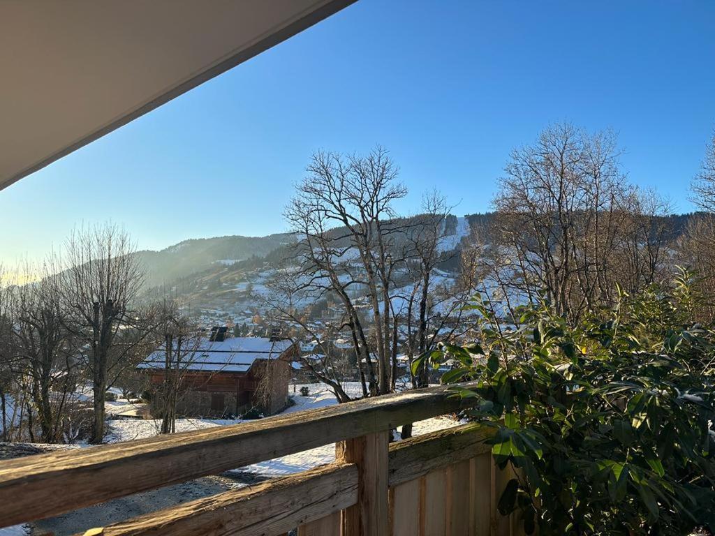 Appartement Logement A Megeve Avec Jardin Extérieur photo