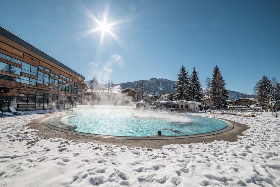 Appartement Logement A Megeve Avec Jardin Extérieur photo