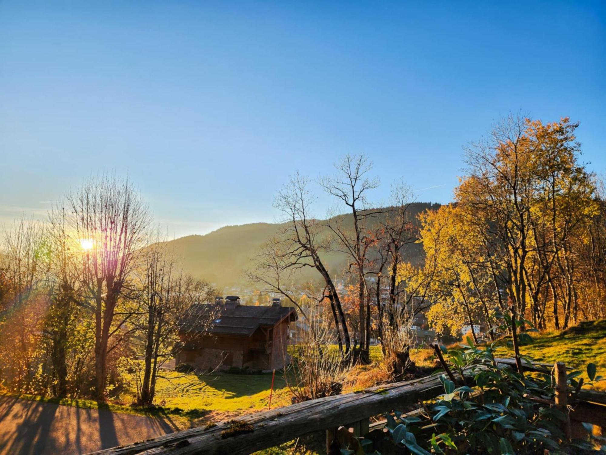 Appartement Logement A Megeve Avec Jardin Extérieur photo