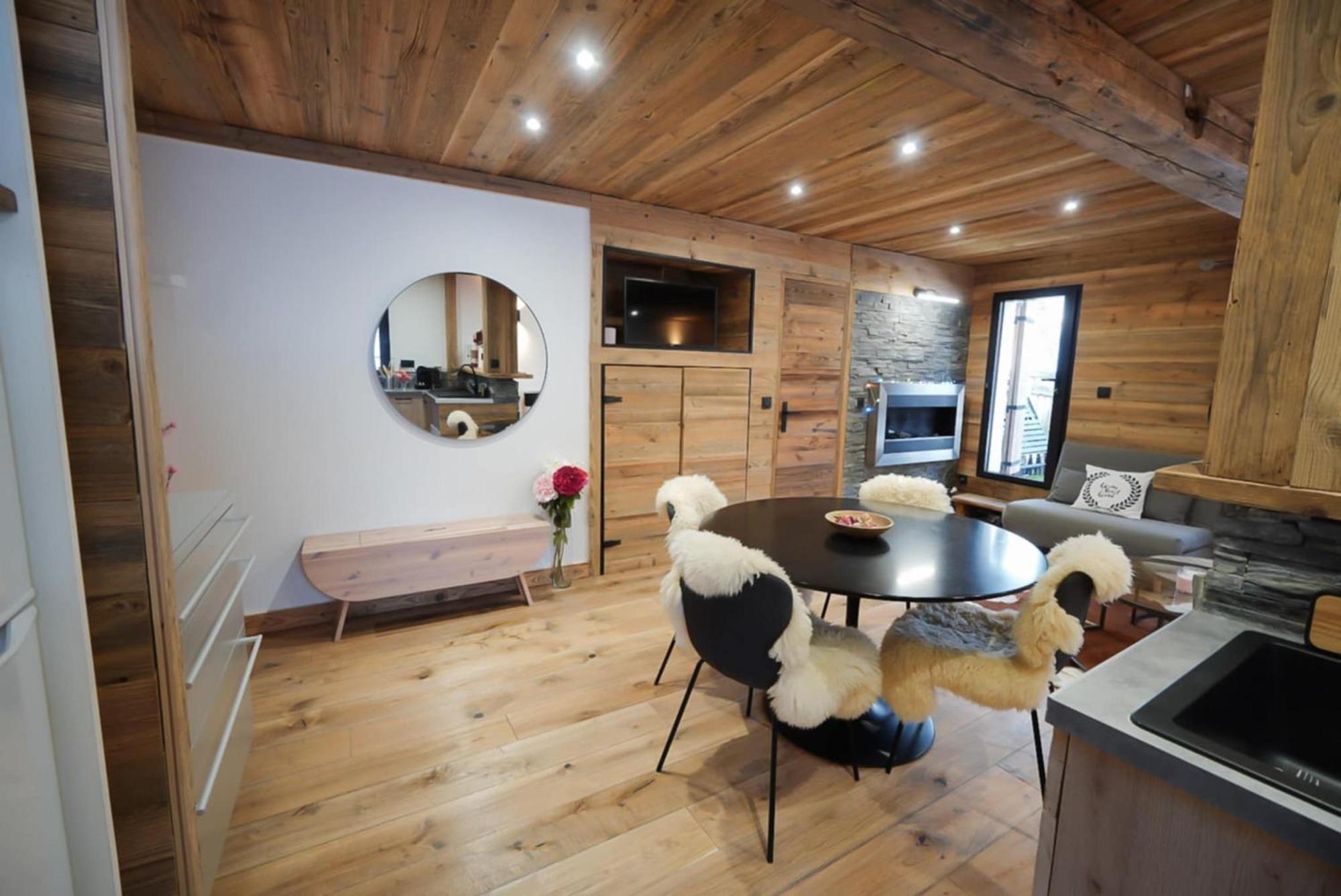 Appartement Logement A Megeve Avec Jardin Extérieur photo