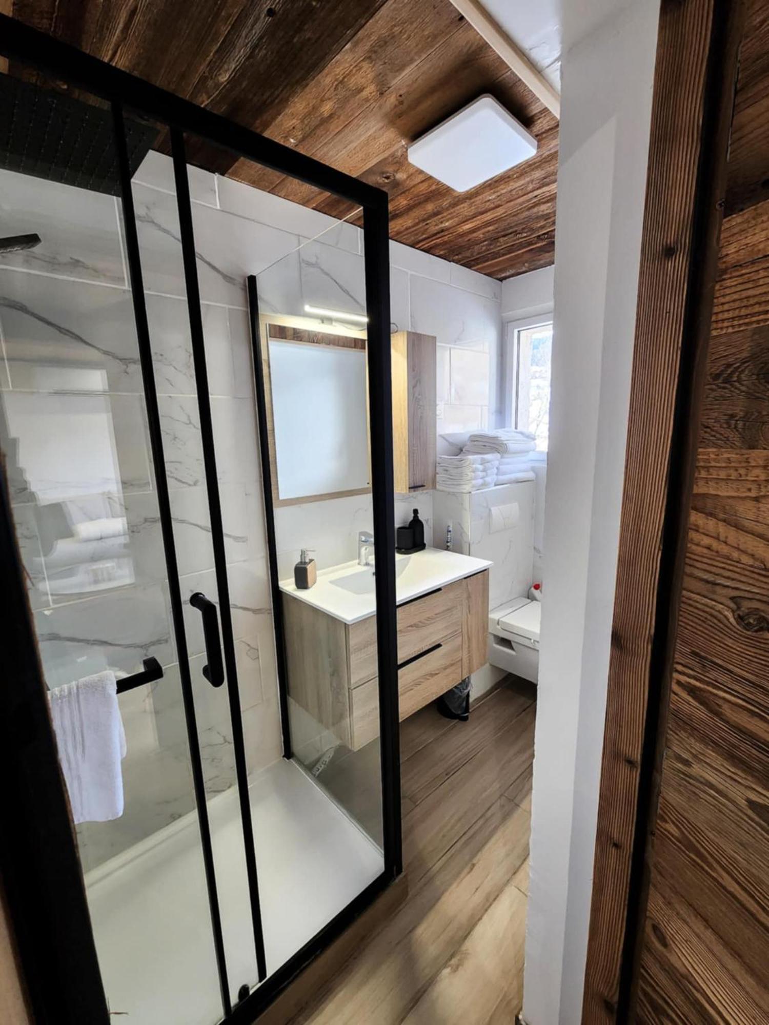 Appartement Logement A Megeve Avec Jardin Extérieur photo